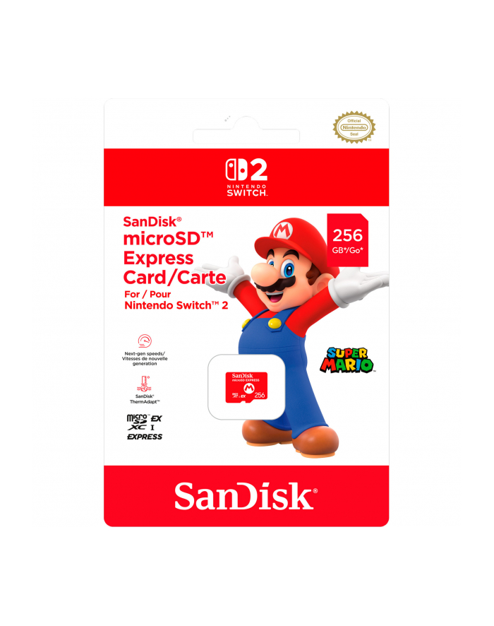 Nintendo SanDisk microSD EXPRESS Card 256 GB główny