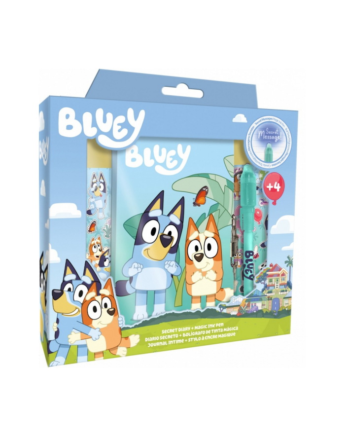 kids euroswan Pamiętnik z magicznym długopisem Bluey główny