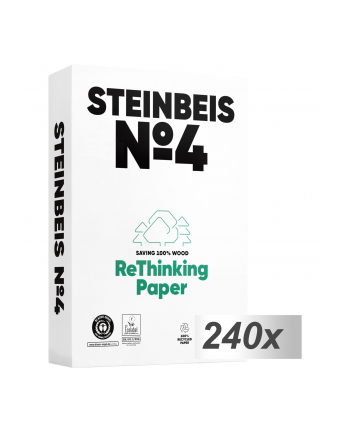 120.000 arkusz Steinbeis nr 4 Recyclingpapier A 4 80 g ISO 100 nr 1