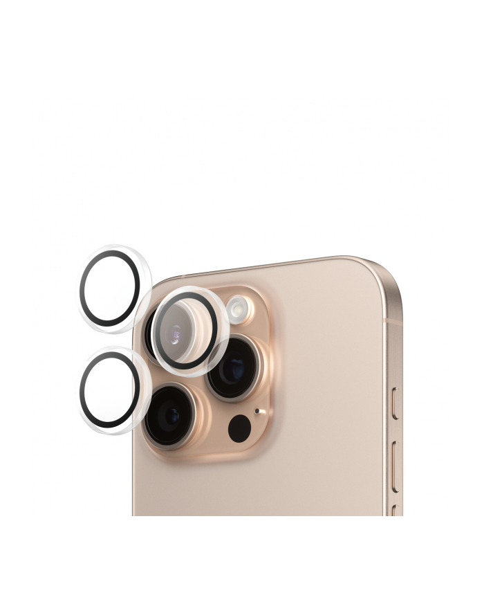 PanzerGlass Hoops Transparent Lens Pczerwonyector iP 16 Pro / Max główny