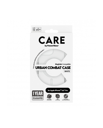 CARE by PanzerGlass Flagship Case Transp WH MagSafe iP 16 P M