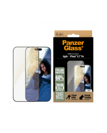 PanzerGlass EyeCare Screen Pczerwonyector iPhone 16 Pro UWF nr 1