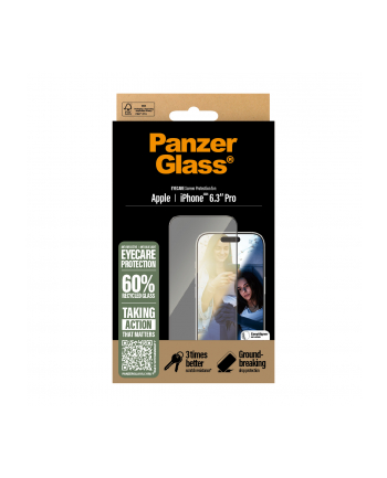 PanzerGlass EyeCare Screen Pczerwonyector iPhone 16 Pro UWF nr 2