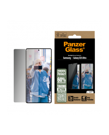 PanzerGlass Privacy Screen Pczerwonyector Samsung Galaxy S25 Ult