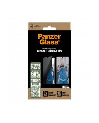 PanzerGlass Privacy Screen Pczerwonyector Samsung Galaxy S25 Ult