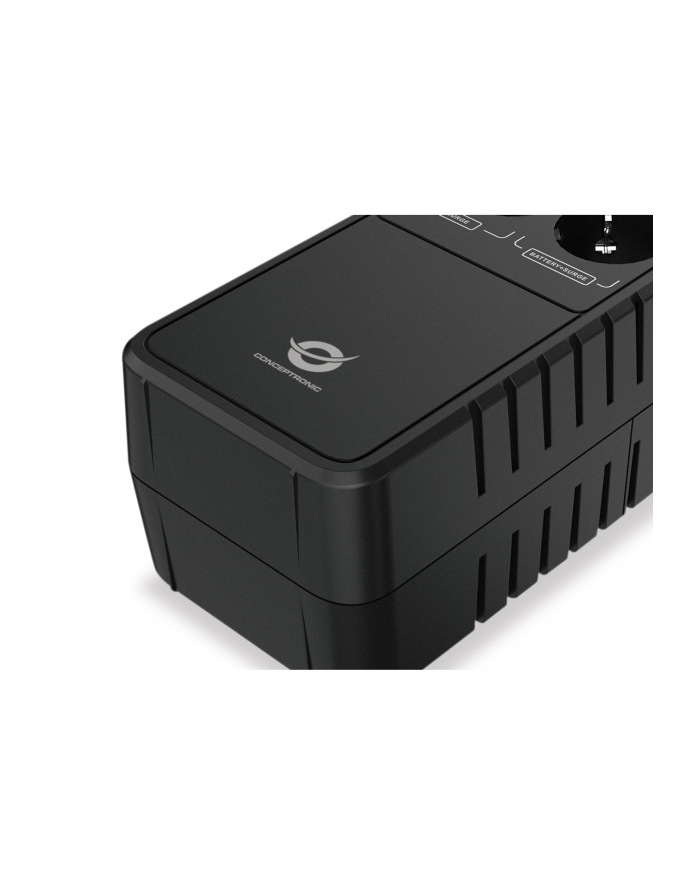 Conceptronic ZEUS09E 850VA 490W Office UPS, Schuko główny