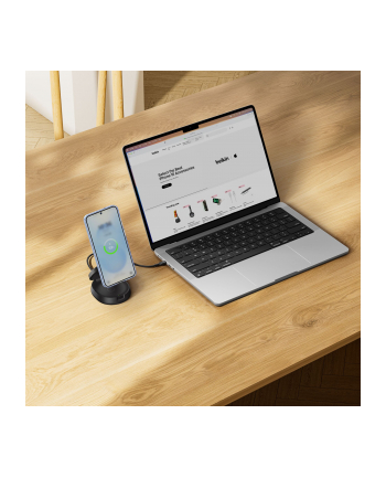 Belkin Boost Charge nastawny mag.2-in-1 Ld.Qi2 sw. WIZ035kqBK