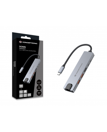 Conceptronic DONN29G 6-in-1 Docking Station
