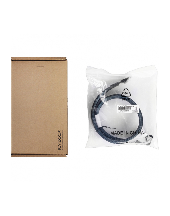 Icydock MCIO SFF-TA-1016 8i to SlimSAS SFF-8654 0,5m (MB410LB) główny