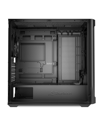 Sharkoon MK4 RGB Strip Micro Tower czarny