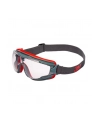 3M Goggle Gear 500 Okulary Ochronne czerwone GG501 - nr 2