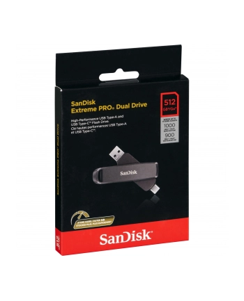SanDisk Extreme Pro  Dual  512GB USB A+C  Flash   SDDDE1-512G-G46 nr 1