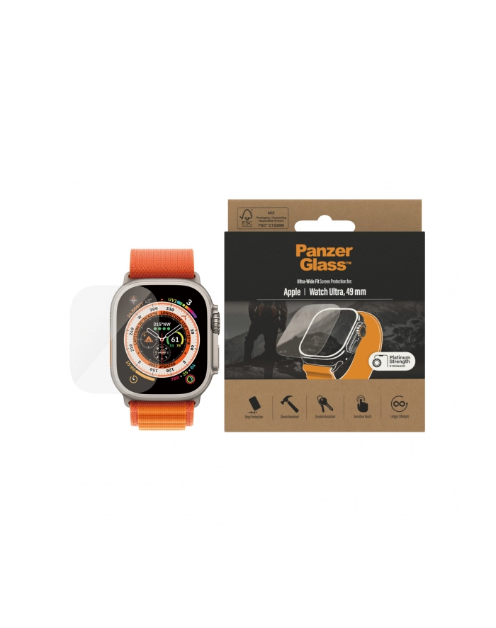 PanzerGlass Screen Pczerwonyector Apple Watch Ultra 2 Ultra 49 mm główny