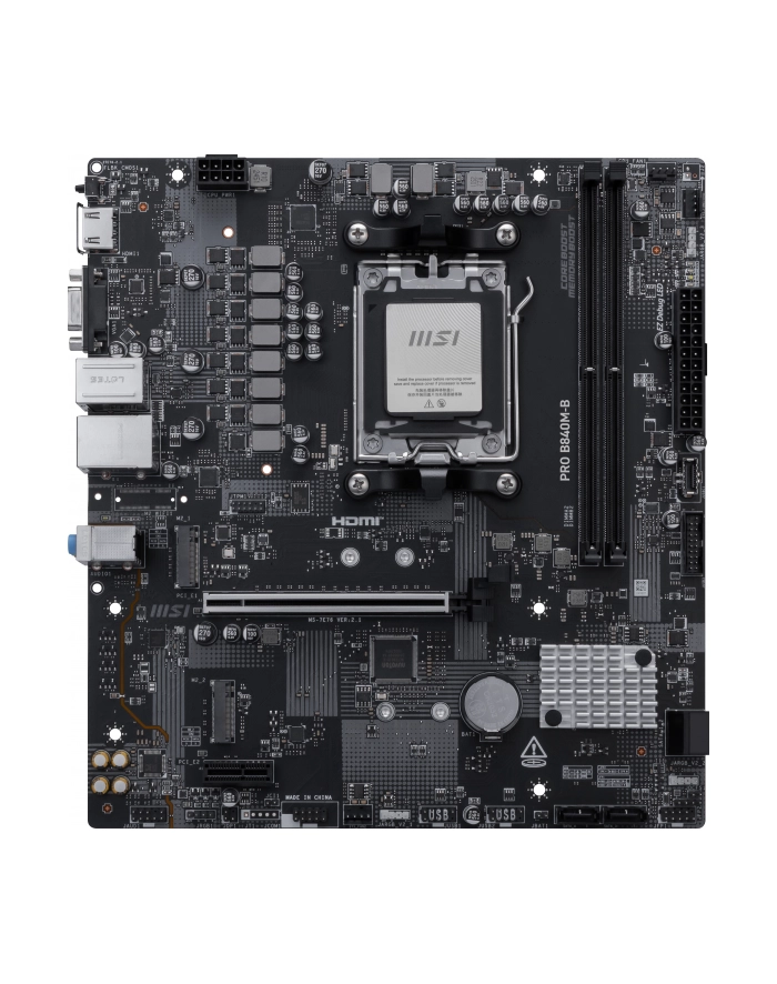Msi MB Sc AM5 PRO B840M-B główny