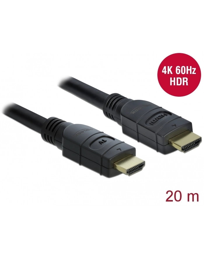 Delock Aktywny Kabel Hdmi 4K 60 Hz 20 M główny