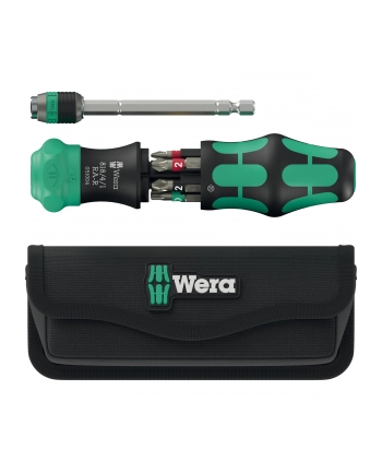Wera Wkrętak Do Bitów Kraftform Kompakt 20 Ra-R Mit Tasche 5051514001 nr 1