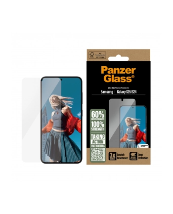 PanzerGlass Screen Pczerwonyector Samsung Galaxy S25 S24 UWF nr 1