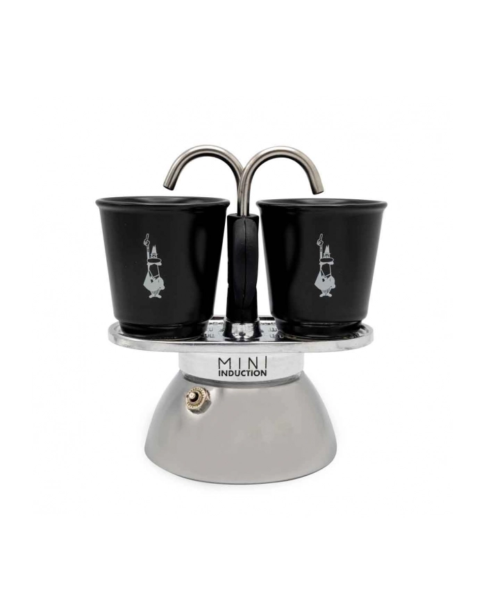 Bialetti Mini Express Induction +2 Kubki czarny główny
