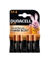 1x4 Duracell Plus Power Boost Mignon MN1500 AA LR6 1,5V - nr 2