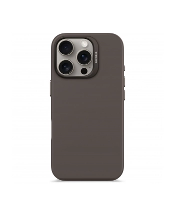 Decoded AntiMicrobial Silicone Backcover iPhone 16 Pro Black