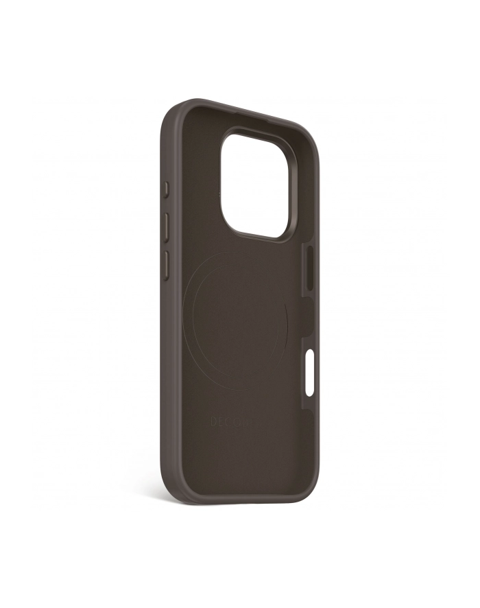 Decoded AntiMicrobial Silicone Backcover iPhone 16 Pro Black główny