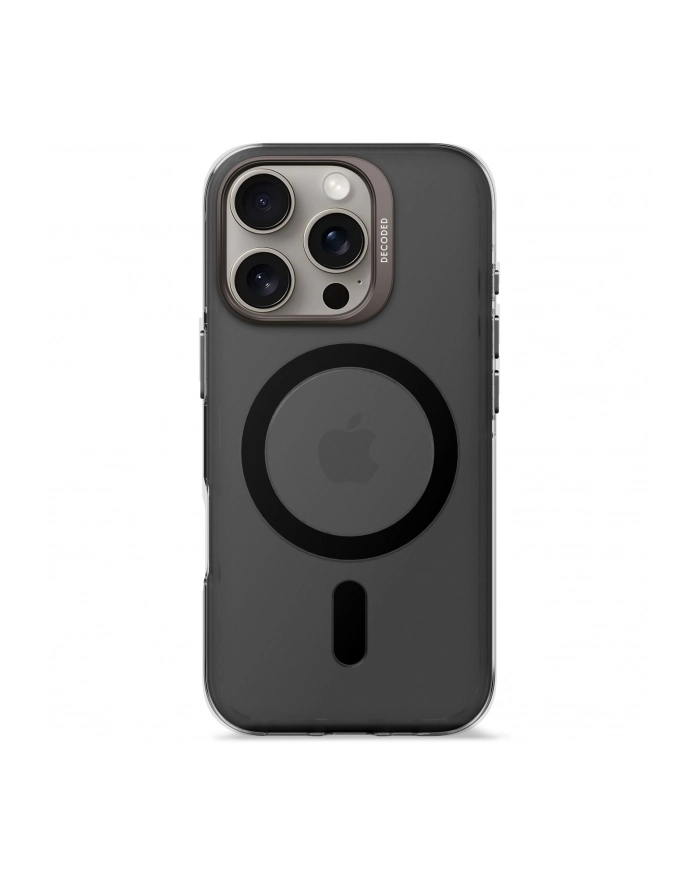Decoded Recycled Plastic Backc. iPhone 16 Pro Transparent Black główny