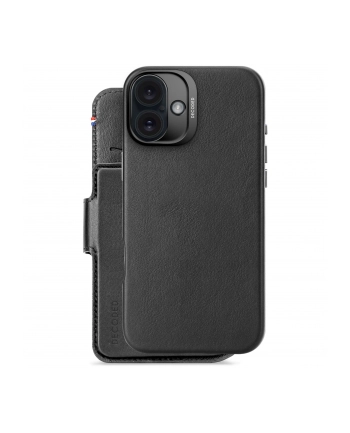 Decoded Leather Detachable Wallet iPhone 16 Plus Black