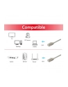 Equip Patch Cat6A S/Ftp 2Xrj45 15.00M beżowy(Sstp) Slim - nr 12