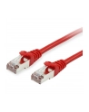 Equip - Patch Cable RJ-45 (M) to 15.0m SFTP, PiMF CAT 6a Shaped, Stranded Red (606509) - nr 7