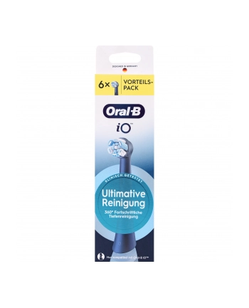Oral-B iO Aufsteckbürsten Ultimative Reinigung BLACK 6er nr 1