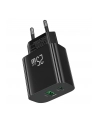 usams Ładowarka sieciowa 25W 1xUSB-C 1xUSB-A Fast Charging Czarna - nr 8