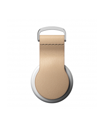 Nomad Airtag Leather Loop 90 degrees Natural nr 1