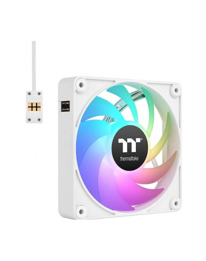 thermaltake Wentylator - CT120 EX ARGB (3x120mm, PWM, łączenie magnetyczne) Biały główny