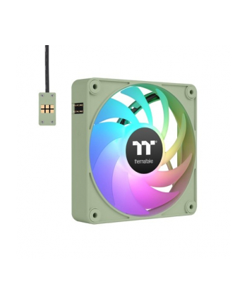 thermaltake Wentylator - CT120 EX ARGB (3x120mm, PWM, łączenie magnetyczne) Matcha Green