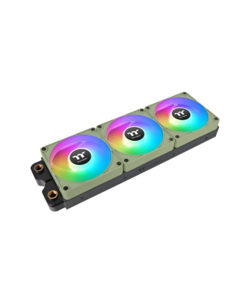 thermaltake Wentylator - CT120 EX ARGB (3x120mm, PWM, łączenie magnetyczne) Matcha Green