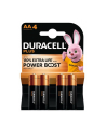 1x4 Duracell Plus Power Boost Mignon MN1500 AA LR6 1,5V - nr 6