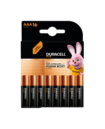 1x16 Duracell Plus Power Boost MN2400 AAA Micro LR03 1,5V nr 1