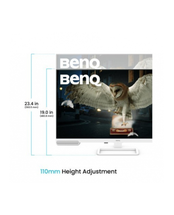benq Monitor 32 cale EW3290U 4K LED 5ms/IPS/60Hz/Biały