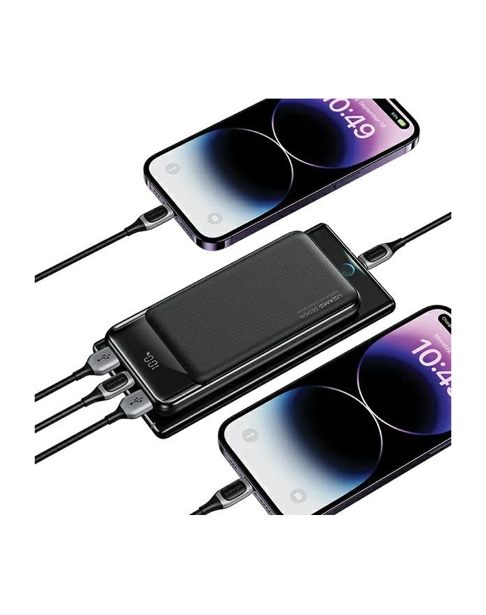 usams Powerbank 10000mAh 10W 1xUSB-C 2xUSB-A XY Series główny