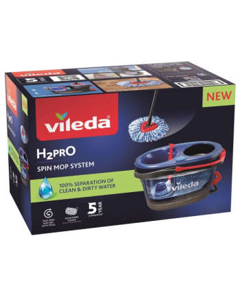 Mop obczerwonyowy Vileda H2prO