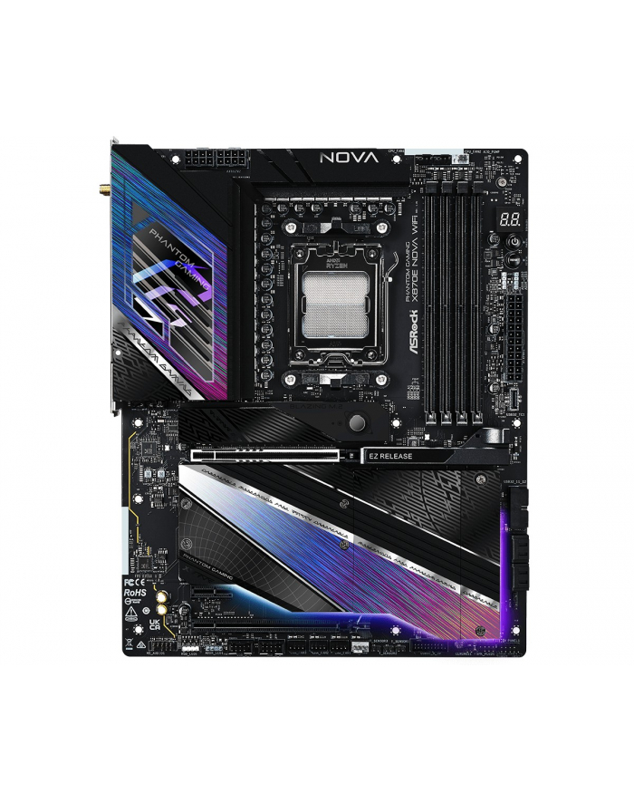 asrock Płyta główna X870 NOVA WIFI AM5 4DDR5 M.2 ATX główny