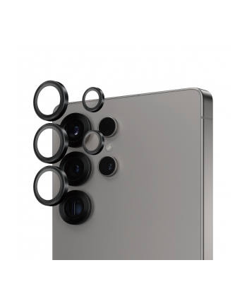 PanzerGlass Hoops Black  Lens Pczerwonyector Samsung  S25 Ultra