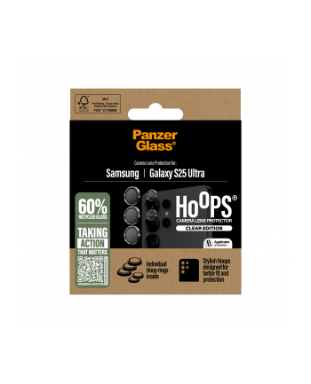 PanzerGlass Hoops Transparent Lens Pczerwonyector Samsung  S25 U