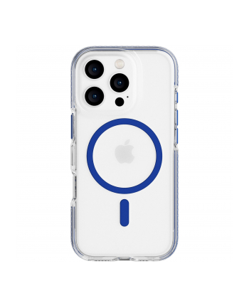 tech 21 Tech21 EvoCrystal MagSafe iPhone 16 Pro Blue