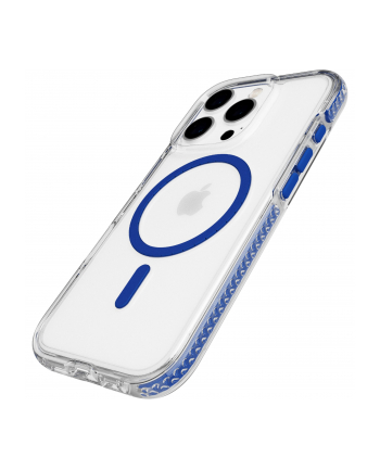 tech 21 Tech21 EvoCrystal MagSafe iPhone 16 Pro Blue