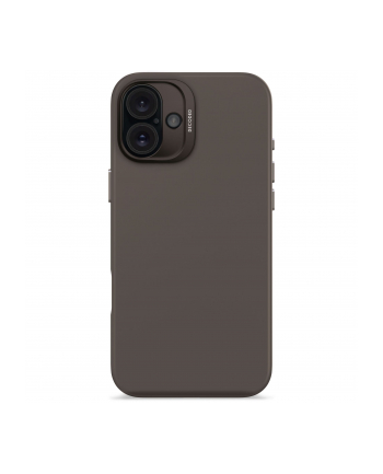 Decoded AntiMicrobial Silicone Backcover iPhone 16 Plus Black nr 2