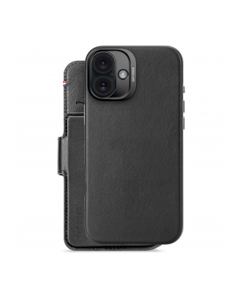 Decoded Leather Detachable Wallet iPhone 16 Plus Black