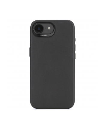 Decoded Leather Backcover iPhone 16e Black