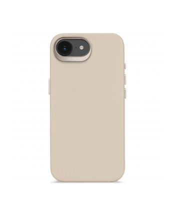 Decoded Leather Backcover iPhone 16e Clay