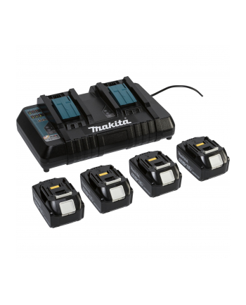 Makita Energy Kit 198091-4 4x BL1860B + DC18RD nr 1